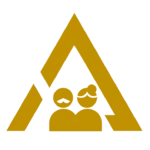 Logo del Programa Adultos Mayores en amarillo