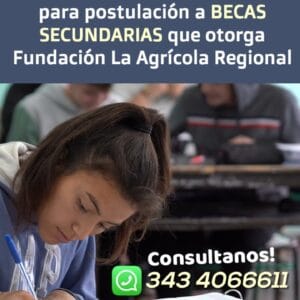 Prorroga para la inscripción al PROGRAMA BECAS